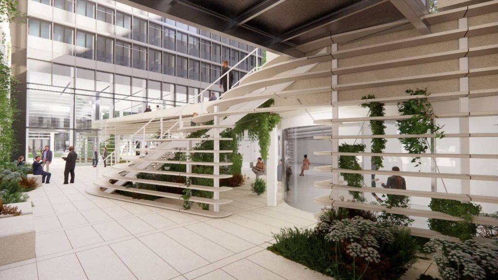 photo 3d intérieur du projet capital 8